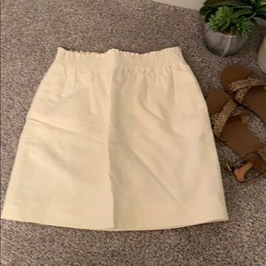 Jcrew rouged waist skirt